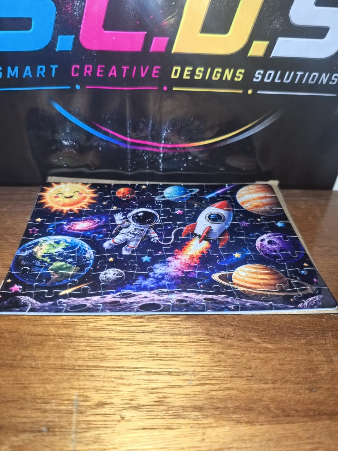 Cardboard Glossy Puzzle
